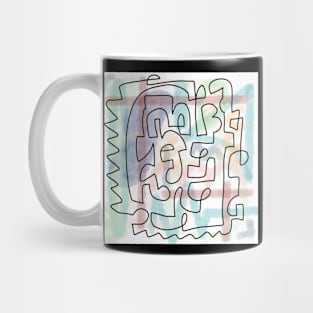 Rainbow Abstract Mug